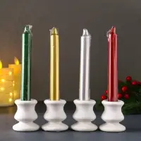 Свеча столовая D1,8см H17см, МИКС
