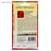Семена цветов Флокс "Очарование красное", ц/п,  друммонда, О, 0,05 г