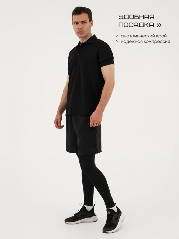 Шорты мужские Resport, р. 48, цвет чёрный, базовые Шорты мужские Resport, р. 48, цвет чёрный, базовые