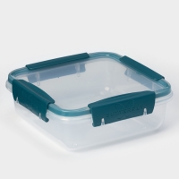 Контейнер пищевой герметичный Butterfly, 800 мл, пластик, прозрачный, крышка МИКС