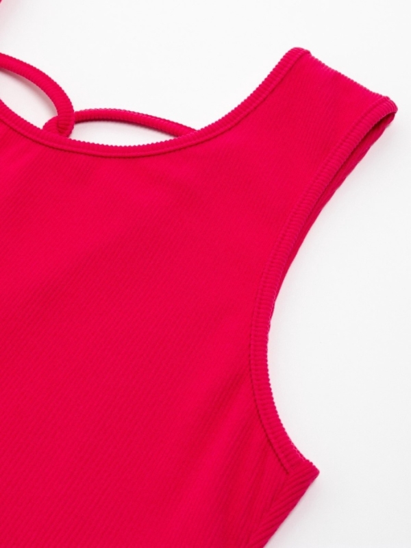 Топ женский MINAKU: Casual Collection цвет фуксия, размер 44