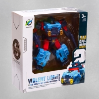 Робот &laquo;Военный внедорожник&raquo;, трансформируется, цвет синий