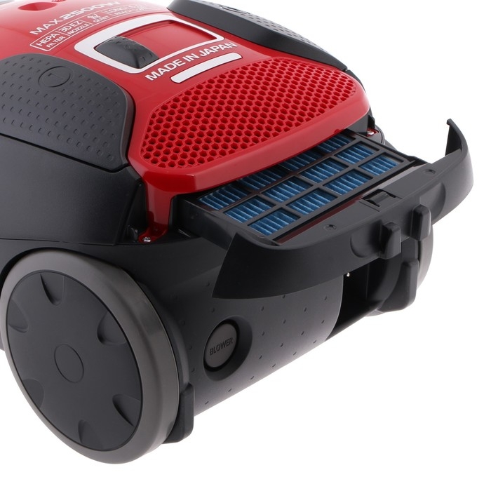 Пылесос PANASONIC MC-CJ919R, мешок, 2500 Вт, 6 л, 60 дБ, красный Пылесос PANASONIC MC-CJ919R, мешок, 2500 Вт, 6 л, 60 дБ, красный