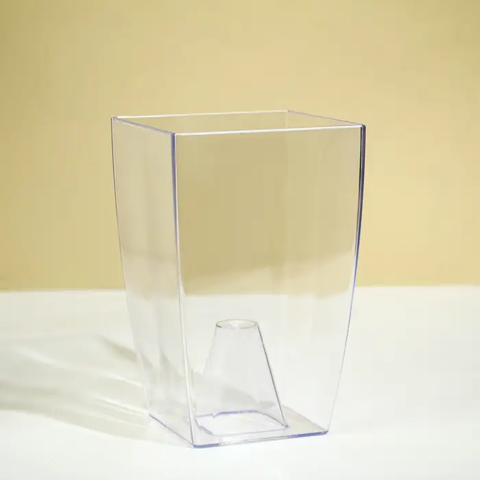 Горшок для орхидей, 2 л, 12,5 &times; 19,5 см, пластик, прозрачный