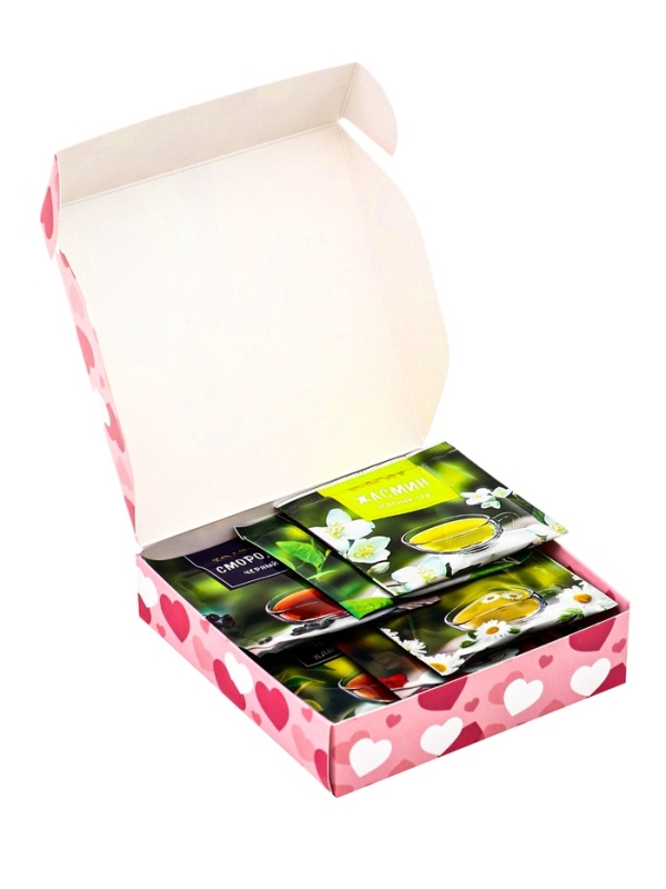 Подарочный чай "Постучись в дверь", 12 пакетиков