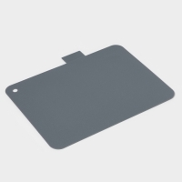 Доски разделочные Доляна, набор 4 шт, на подставке, пластик, 33&times;8&times;24 см, серые