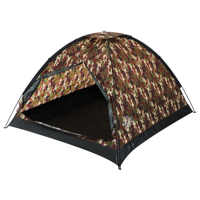 Палатка треккинговая fisht sme 3, 205 х 180 х 120  см, 3-х местная