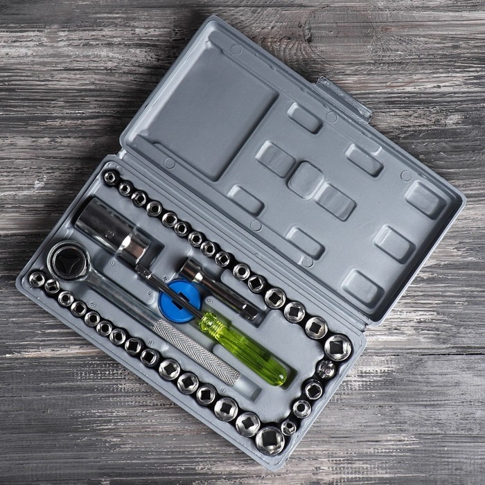 Набор инструментов в кейсе &laquo;Ничего ненужного&raquo;, универсальный, 39 предметов