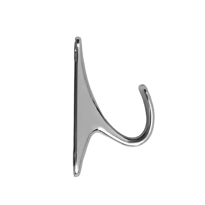 Крючок мебельный CAPPIO STANDART, однорожковый, цвет хром