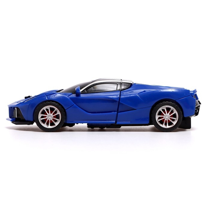 Робот инерционный &laquo;Спорткар&raquo;, трансформируется при столкновении, цвета МИКС