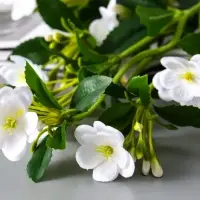 Цветы искусственные "Вейгела" 70 см, белый