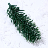 Декор &laquo;Ветки ели мини&raquo; набор 100 шт., размер 1 шт. &mdash; 10 &times; 3 &times; 3 см