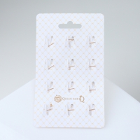 Брошь &laquo;Стрекозка&raquo;, цвет МИКС в золоте (неделимая фасовка 12 шт., цена за шт.)