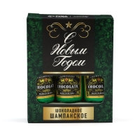 Шоколадные фигурки &laquo;С новым годом: шампанское&raquo;