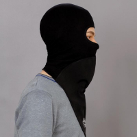 Подшлемник LYCOSA WINDSTOPPER+ VISCOSE BLACK с ветрозащитой шеи, размер S, M Подшлемник LYCOSA WINDSTOPPER+ VISCOSE BLACK с ветрозащитой шеи, размер S, M