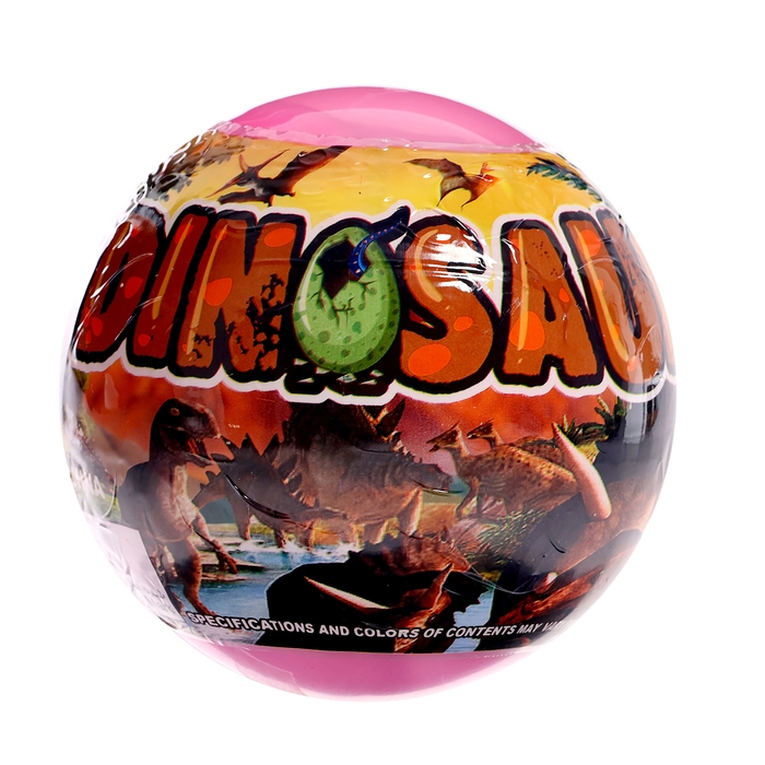 Игрушка-сюрприз в шаре «Мир динозавров» Игрушка-сюрприз в шаре «Мир динозавров»