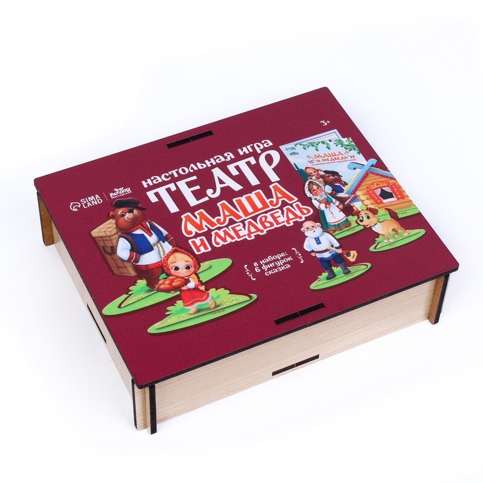 Настольный театр &laquo;Маша и медведь&raquo;
