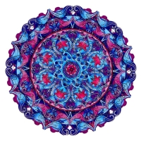 Пазл деревянный фигурный «Мандала танец души», 118 элементов Пазл деревянный фигурный «Мандала танец души», 118 элементов