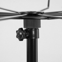 Вертушка, 5 ярусов по 10 крючков, 44×44×165, цвет чёрный Вертушка, 5 ярусов по 10 крючков, 44×44×165, цвет чёрный