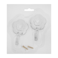 Крючок однорожковый для штор CAPPIO KC117, цвет бронза, 2 шт Крючок однорожковый для штор CAPPIO KC117, цвет бронза, 2 шт