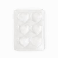 Аромасаше своими руками. Набор для создания ароматической фигурки из соевого воска &laquo;Сердечки с блестками&raquo;