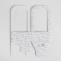 Коробка-переноска для цветов &laquo;Послание&raquo;, 12 см &times; 12 см &times; 22 см
