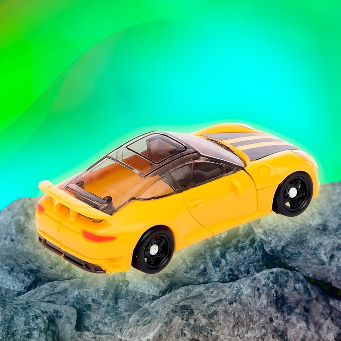 Робот &laquo;Спорт-купе&raquo;, трансформируется, цвет жёлтый