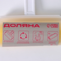 Ролик для чистки одежды в футляре, 18&times;17,5&times;6 см, пластик, силикон, цвет голубой