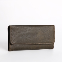 Кошелёк женский на кнопке, цвет коричневый Кошелёк женский на кнопке, цвет коричневый