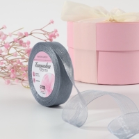 Лента капроновая, 20 мм, 20 &plusmn; 1 м, цвет серый №59