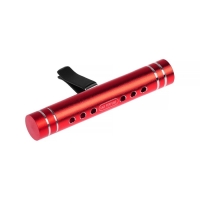 Ароматизатор в дефлектор Grand Caratt, металл, 8 см, лимон, красный