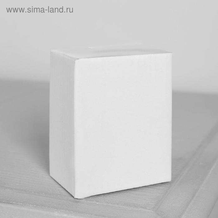 Светодиодная фигура &laquo;Дом с еловой гирляндой&raquo;, керамика, батарейки AG13х3 (в комплекте), свечение тёплое белое