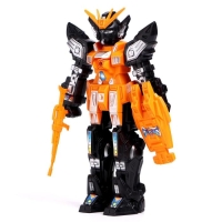 Робот &laquo;Космический рыцарь&raquo;, со световым эффектом, работает от батареек, цвета МИКС