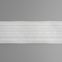 Шторная лента классическая, матовая, 6 см, 50 ± 1 м, цвет белый Шторная лента классическая, матовая, 6 см, 50 ± 1 м, цвет белый