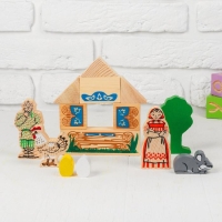 Конструктор &laquo;Сказки. Курочка Ряба&raquo;, 17 элементов