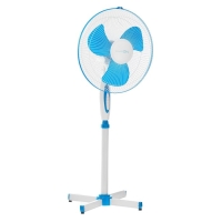 Напольный вентилятор Luazon LOF-01, 45 Вт, 3 режима, бело-синий Напольный вентилятор Luazon LOF-01, 45 Вт, 3 режима, бело-синий