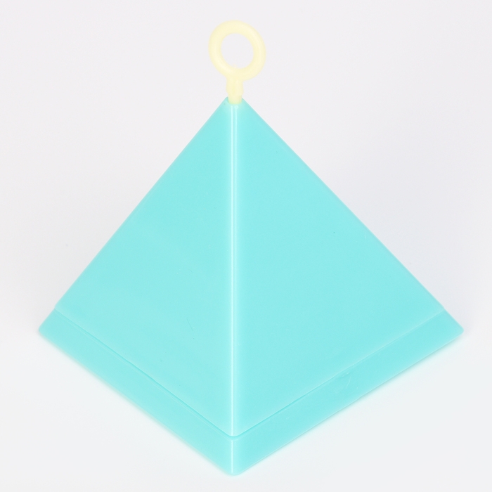 Грузик для воздушных шаров &laquo;Пирамидка&raquo;, 8 х 6 х 6 см, цвета МИКС