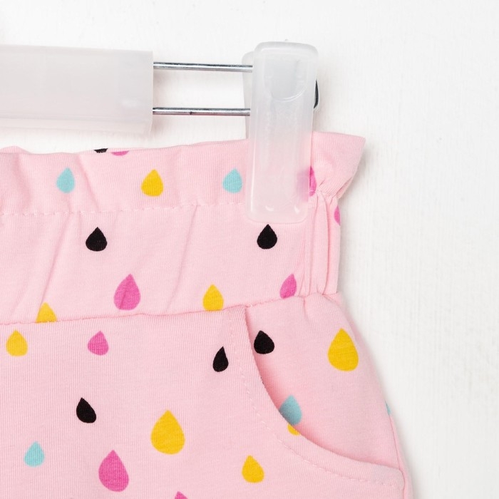 Шорты для девочки с рюшей KAFTAN "Unicorn", размер 28 (86-92)