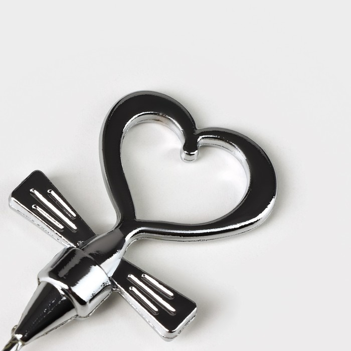 Набор для вина Доляна &laquo;Сердца&raquo;, 2 предмета: штопор, пробка фигурная