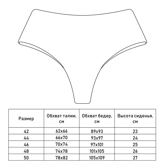 Плавки купальные женские MINAKU бразильяны, цвет голубой, размер 42 Плавки купальные женские MINAKU бразильяны, цвет голубой, размер 42