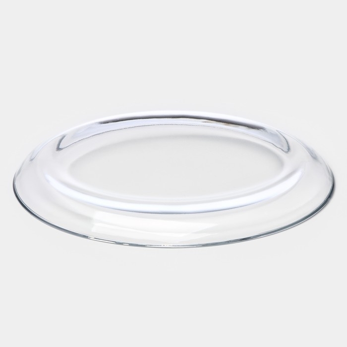 Тарелка стеклянная FLORIDA, 18&times;14 см, 2 шт