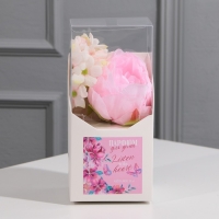 Диффузор ароматический в наборе с декором &laquo;Be happy&raquo;, аромат роза, 50 мл.