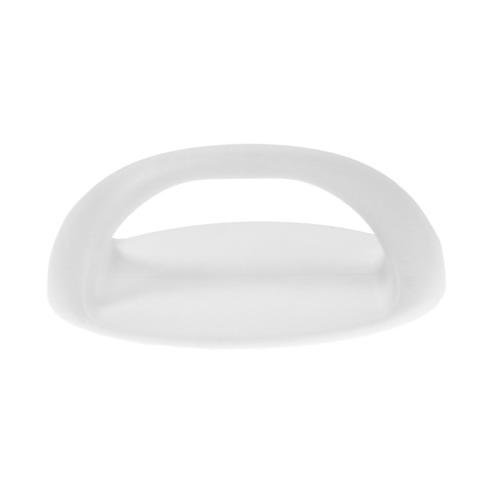 Ручка самоклеящаяся, белый цвет, 4 шт в наборе, d=65 мм