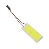 Автолампа светодиодная, 12 В, 36 SMD, два переходника, свет белый Автолампа светодиодная, 12 В, 36 SMD, два переходника, свет белый