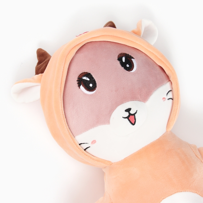 Мягкая игрушка &laquo;Котик&raquo;, в костюме оленёнка, 70 см