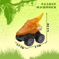 Грузовик &laquo;Динозавр&raquo;, с 3 машинами