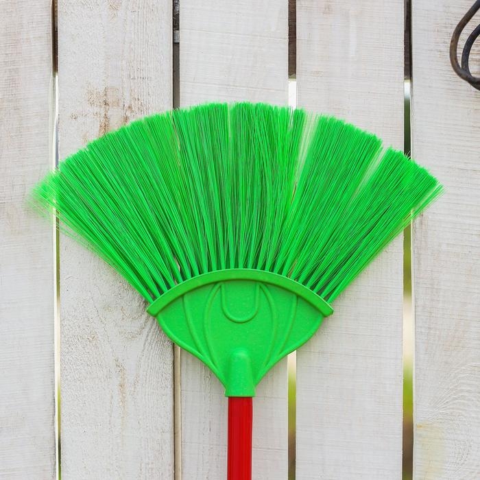 Метла веерная без черенка Доляна, 32&times;24,5 см, цвет МИКС