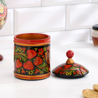 Кадочка, средняя, 9&times;14 см, хохлома, микс