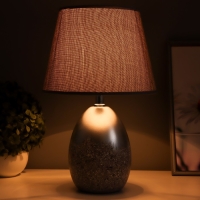 Настольная лампа "Лиднер" Е14 40Вт серо-серебристый 23х23х36 см