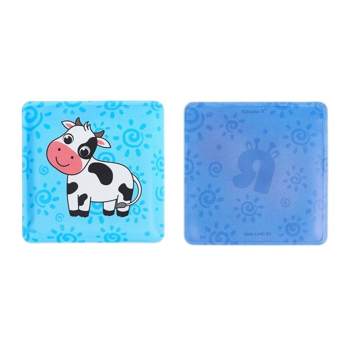 Мемо-игра: развивающие наклейки - присоски многоразовые для игры в ванной &laquo;Мамы и малыши&raquo;, найди пару, 6 пар, 12 стикеров EVA, Крошка Я